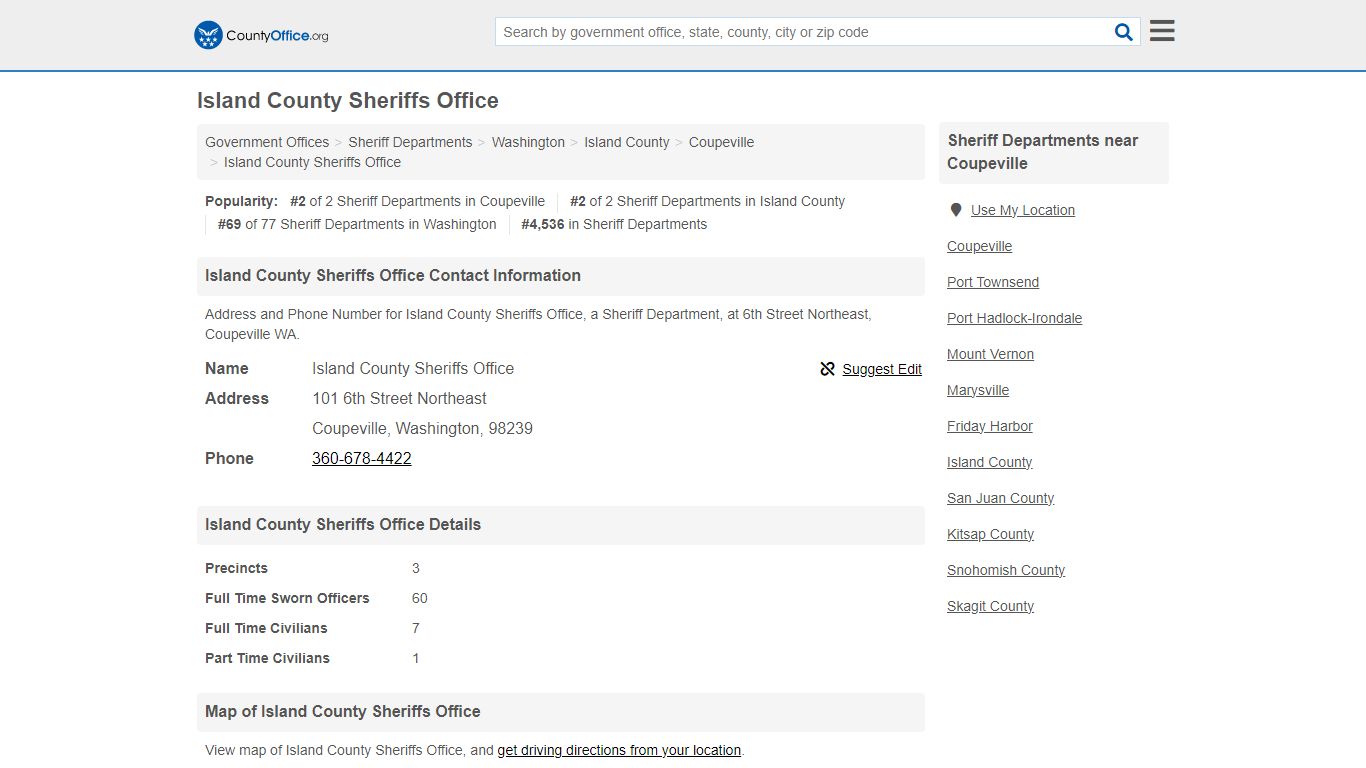 Island County Sheriffs Office